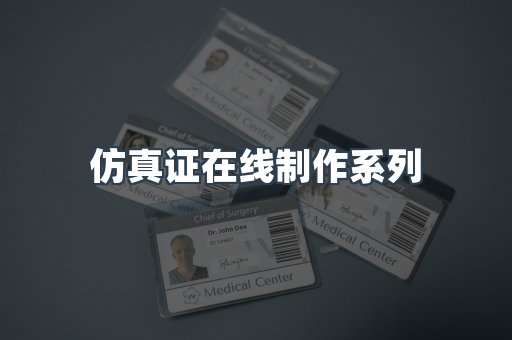 仿真证在线制作